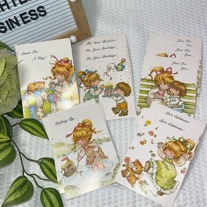 Vtg 1980s Olympicard All Occasion Lot of 13 Cards ONLY